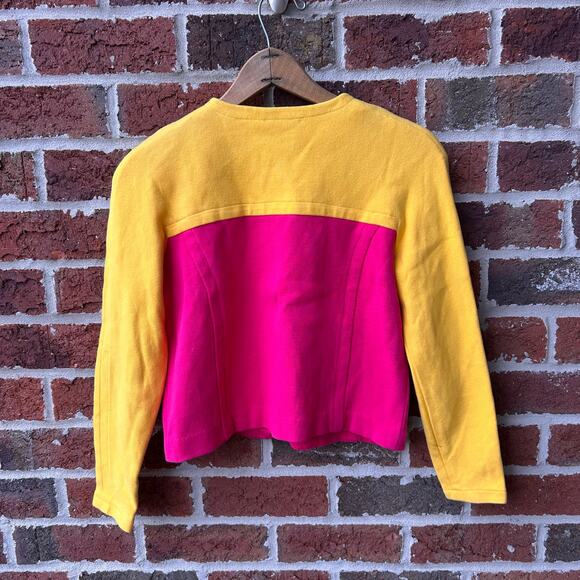 Adrienne Vittadini 2 Piece Vintage Skirt Suit Size 6 - Picture 3 of 8